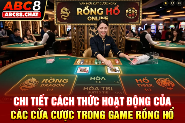 Chi tiết cách thức hoạt động của các cửa cược trong game Rồng Hổ