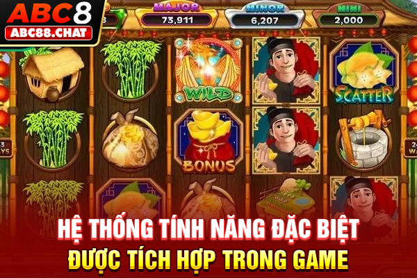 Hệ thống tính năng đặc biệt được tích hợp trong game